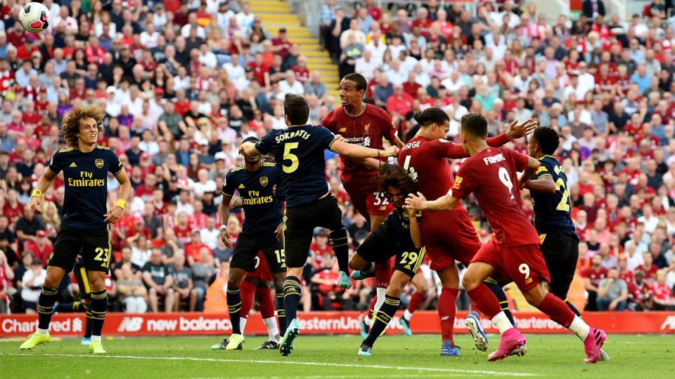 ลิเวอร์พูล vs อาร์เซนอล สถิติ"Liverpool vs Arsenal statistics"