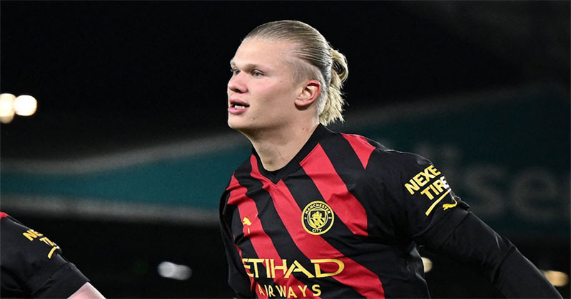 ฮาแลนด์ ยิงประตู-"Haaland scores a goal"