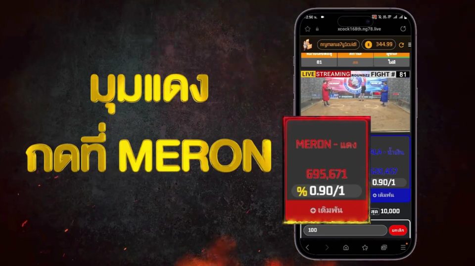 โปรเกมไก่ชนmanok - "Manok cockfighting game promotion"