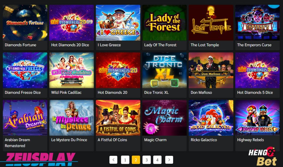 Zeus play slot